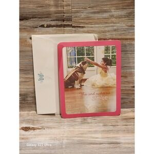 Taylor Swift American Greetings Birthday Card Bulldog Girl Glitter 184 NTS152-11